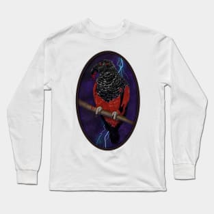 Dracula Parrot Long Sleeve T-Shirt